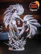 Figurka druk 3D żywica 12K " Saitama vs Boros - One Punch Man " - 312 mm