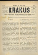 KRAKUS, nr 11, rok 1891 r.