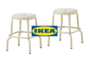 IKEA – Raskog – Taborety Nowe! 2 szt. Metalowe Stołek Hoker Krzesło