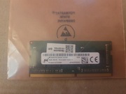 Pamięć RAM Micron 4GB DDR4 do Laptopa - Notebook, 2400MHz, Sprawna