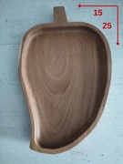 Drewniana taca dekoracyjna półmisek do serwowania akacja