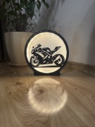 Prezent dla motycyklisty - lampka led na baterie motor