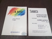 Amiga User's Manual English Amiga A500 Enhancer Software DOS 1.3