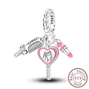 charms zawieszka srebro 925 pandora serce