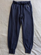 Granatowe spodnie dresowe dresy H&M 34 jak nowe