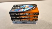 4 nowe chromowe kasety magnetofonowe firmy TDK  i RAKS 