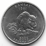 USA 25 cent 2005 P (okolicznościowa)