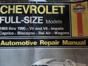 Książka serwisowa/instrukcja serwisu Chevrolet 1969-1990