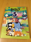 Książka dla dzieci Bluey Bajki 5 minut przed snem. Używana 