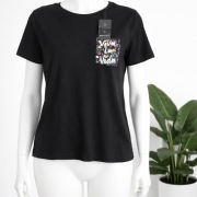 Czarna koszulka / t-shirt esmara Viva La Vida rozm m