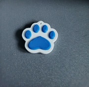 Breloczek psia łapka