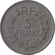 Francja 5 franków z 1949 rok - OBEJRZYJ MOJĄ OFERTĘ