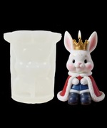 KRÓLIK Świąteczny forma silikonowa 10*7.3 do Świec Mydła Gipsu Odlewów 