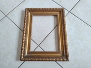 Ramka antyczna do obrazka zlocona 25 cm na 32 cm