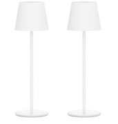 Zestaw lampy stołowe led wodoodporne bezprzewodowe