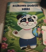 Zeszyt 16 kartkowy kratka Bajkowa podróż Miłki 