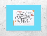 gwiezdne wojny plakat A4, star wars plakat A4, rebelianci plakat star wars