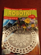 Moje Robótki 4/2008 Szydełko Frywolitki Haft