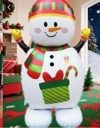 Balon bałwanek 156 cm