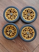 4 nowe koła od modelu Lamborgini sian nie lego wys 48 mm, szer 20 mm