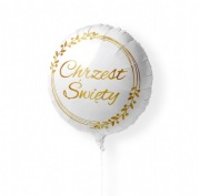 Balon Foliowy 45 cm – Chrzest Święty – EUROFIESTAS 