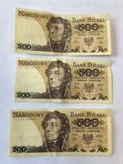 Numizmat 500zł PRL