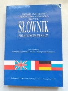 Słownik policyjno - prawniczy 5-języczny