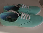 Tenisówki rozmiar 40 miętowe nowe turkus trampki 