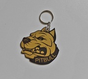 Breloczek do kluczy bulterier, pitbull, amstaff