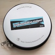 Etui na płyty CD/DVD na 12 szt aluminiowe
