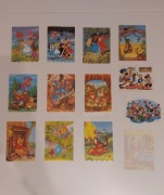 Karteczki z notesików z lat 90. Disney