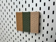 Podwieszane Pudełko NOOK.LA do IKEA Skadis z Japońskim Wzorem Asanoha