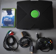XBOX CLASSIC 1.0 TSOP SPLIT 500GB Component + Scart + PAD + GRA - KOMPLET