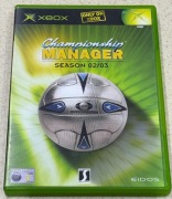 XBOX Championship Manager Season 02/03