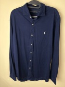 Koszula męska Polo Ralph Lauren Jersey Spread-Collar Shirt