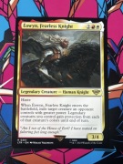 MTG Magic the Gathering Eowyn, Fearless Knight LotR