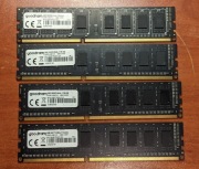 Komplet 16GB (4x4GB) GoodRam DDR3 1600MHz | Czarny laminat