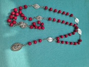 Różaniec-Koronka do siedmiu Boleści Matki Bożej.Jak na zdjęciu