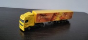 Ciężarówka miniatura Mercedes z naczepą  1:87
