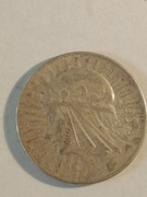 II RP.5 zlote Jadwiga Gowa Kobiety 1933r.glowa kobiety  srebro bz.