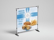 Ołtarz na Boże Ciało - dekoracja baner 1.5x1.5m wzór nr 2B