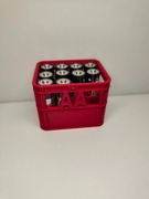 Skrzynka, pojemnik, organizer na baterie AA różne kolory 12szt.