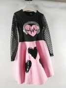 Sukienka dziewczęca Sunskids rozkloszowana z aplikacją r. 2l