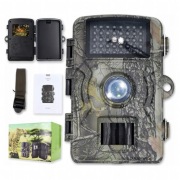 Kamera Leśna Fotopułapka Myśliwska Ip66 Czujnik Ruchu IR Tryb Nocny 1080p