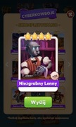 Karta COIN MASTER: NIEZGRABNY LENNY - NAJTANIEJ NA ALLEGRO!