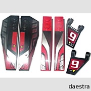 LEGO 41747 41748pb009 KLIN 42022pb05L-R SKOS 44676pb001L-R FLAGA z 8357