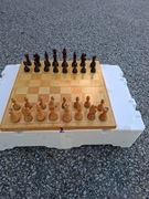 SZACHY DREWNIANE ŁADNE