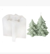 CHOINKI Bożonarodzeniowa forma silikonowa 7.2*7.3 do Świec Wosku Żywic 