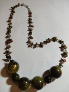 Naszyjnik korale antyk vintage Boho style 