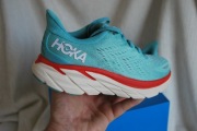 Hoka Buty do biegania W Clifton 8 Wide 1121375 Niebieski rozmiar 36/22,5 sm